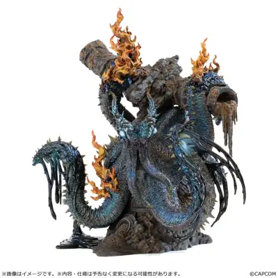Figurine monster hunter nu udra capcom builder model